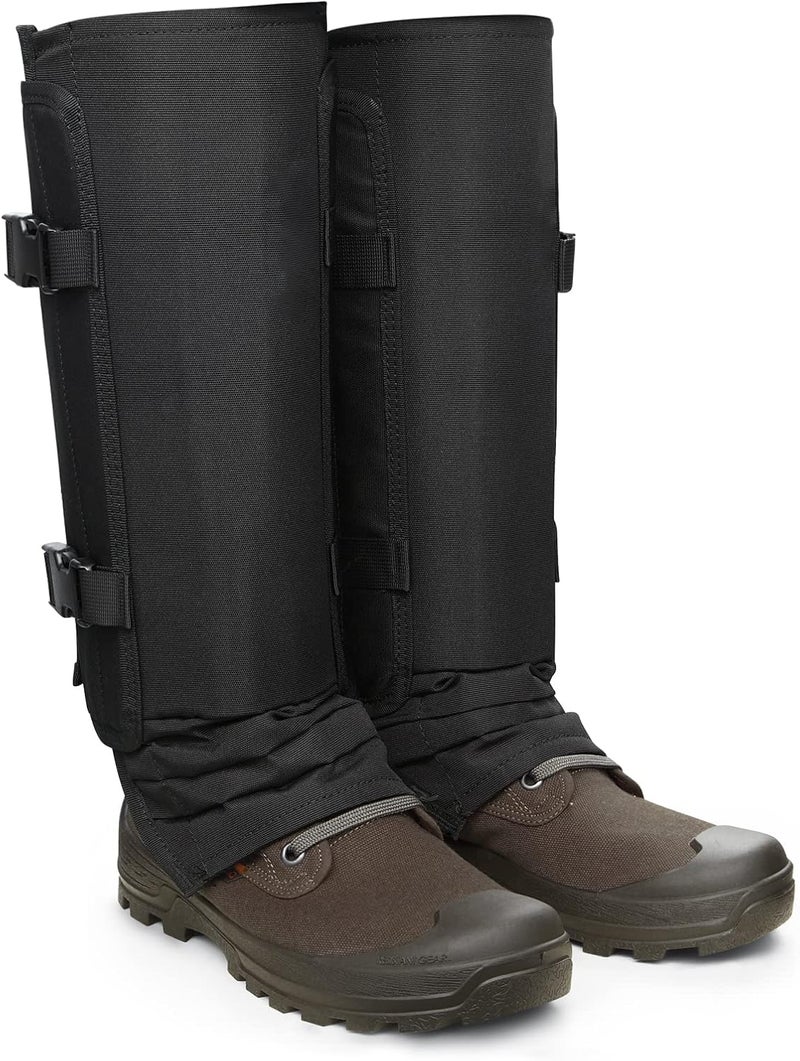 HUNTARMOR Snake Gaiters Leg Guards: Waterproof Snake Chaps for Hunting, Adjustable Leg Gaiter Snake Bite Protection for Lower Legs, Lightweight Flexible Design Snake Guards Fits Men & Women - Image 2